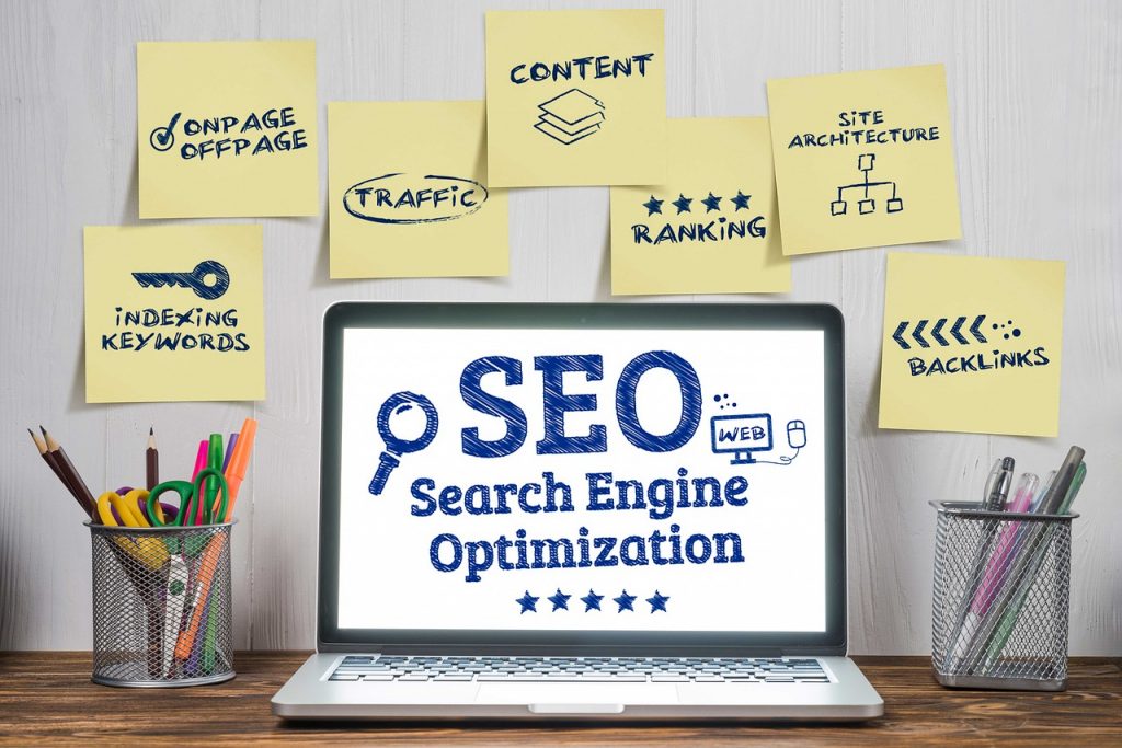 SEO with different aspects of it.